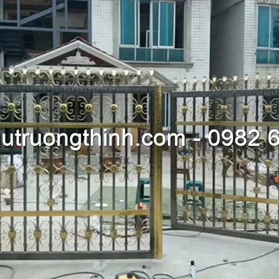 Mẫu Cổng tối giản hình vuông