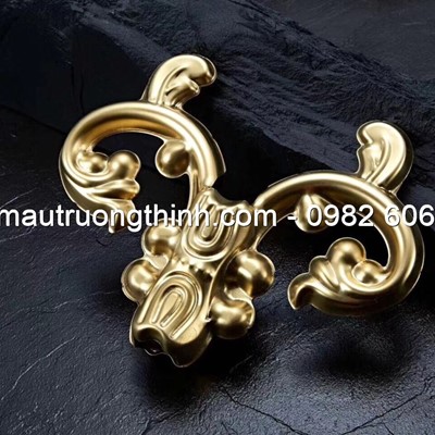 Hoa văn sừng dê - vàng