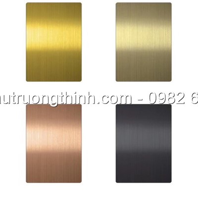 Tấm inox màu xước