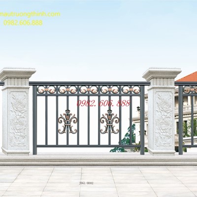 Cổng Inox Sơn Nung SN38