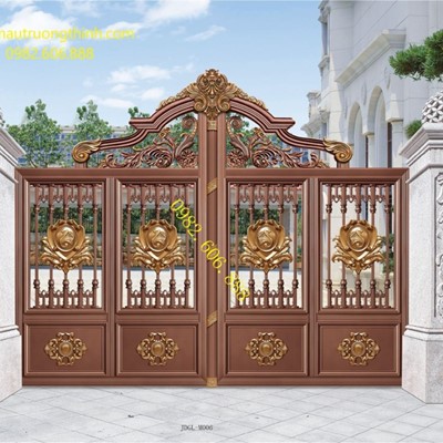Cổng Inox Sơn Nung SN27