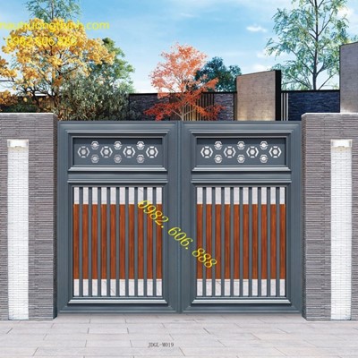 Cổng Inox Sơn Nung SN41
