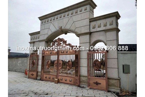 Mẫu cổng chữ thọ đẹp nhất năm 2021