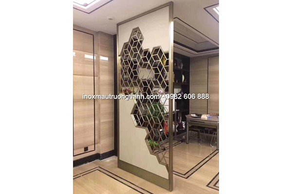 Top 9 Vách ngăn CNC Inox Mạ Vàng – Mạ Đồng “độc đáo” chỉ có tại Trường Thịnh