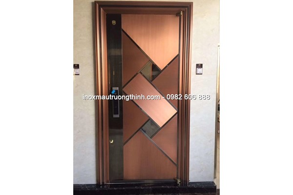 mẫu cửa inox 1 cánh đẹp
