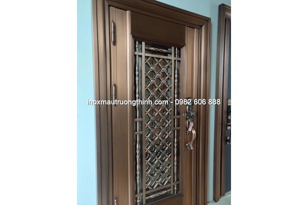mẫu cửa inox 1 cánh đẹp