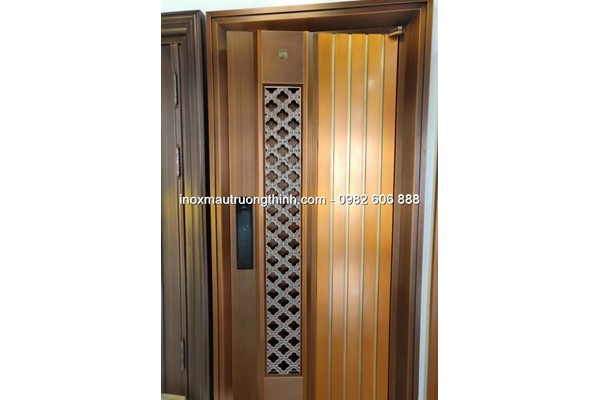 mẫu cửa inox 1 cánh đẹp