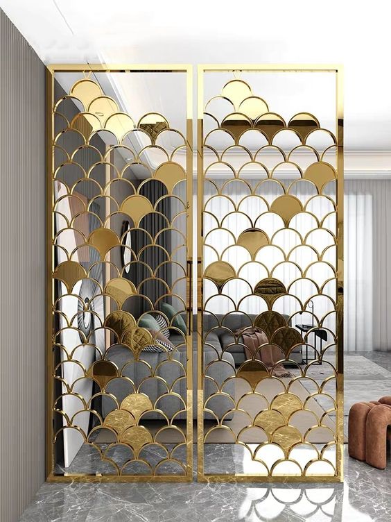 Một số lưu ý khi chọn vách ngăn inox mạ vàng đẹp – độc – chất